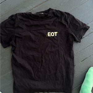 EOT Black Short Sleeve Crew Tee